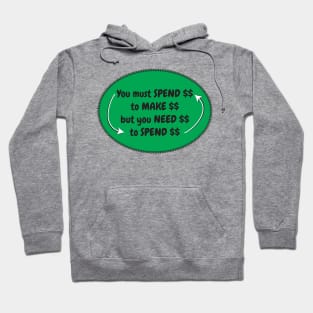 Spend Make Need Money Hoodie